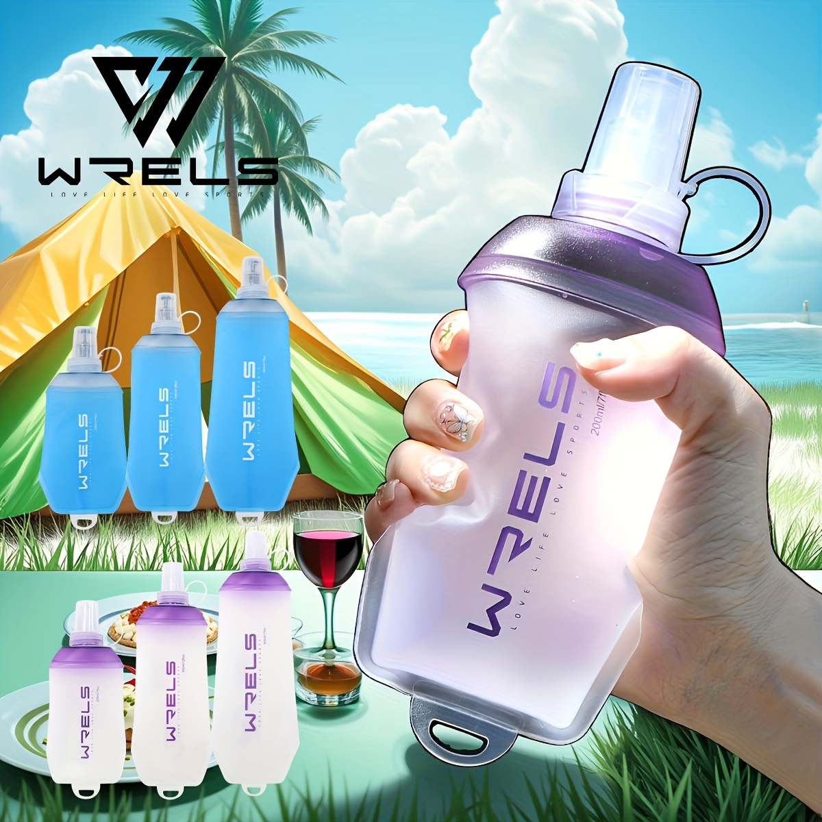WRELS Folding Collapsible Soft - مراجعة Water Bag Collapsible وسعره