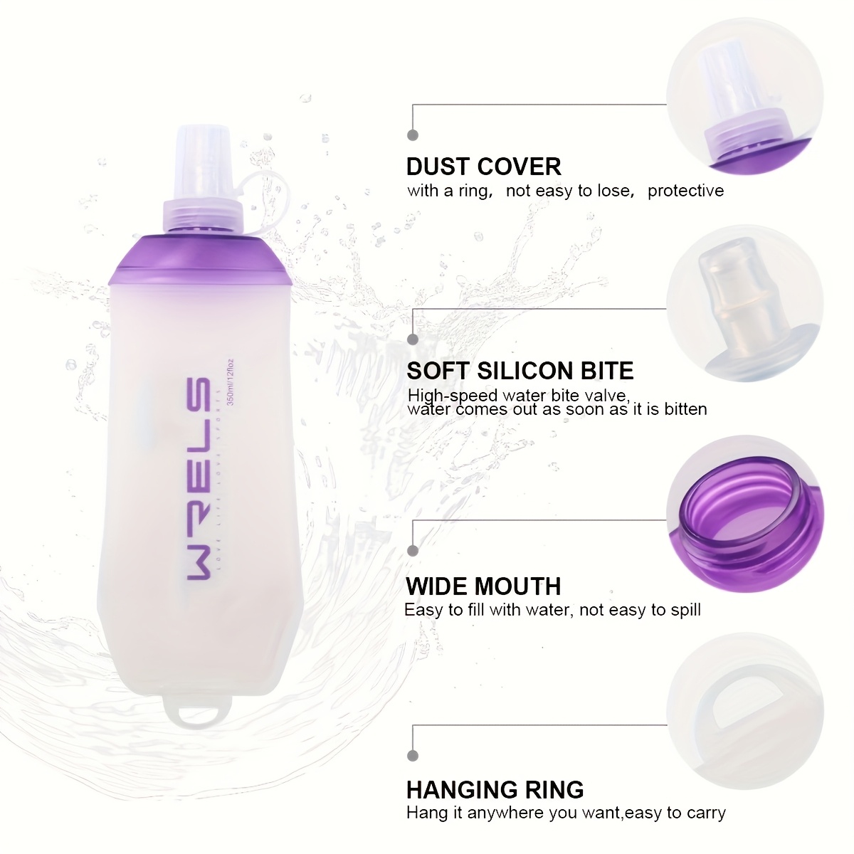 WRELS Folding Collapsible Soft - مراجعة Water Bag Collapsible وسعره