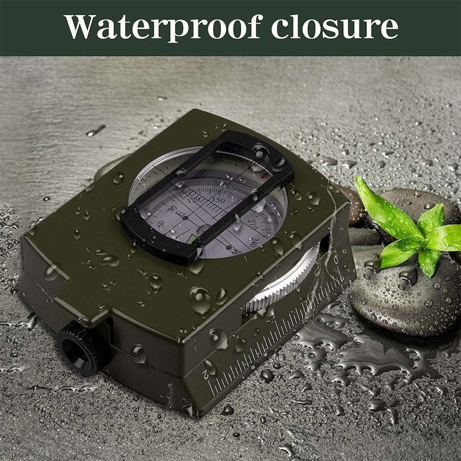 Tactical Survival Compass - Wa - مراجعة Compass Lensatic وسعره