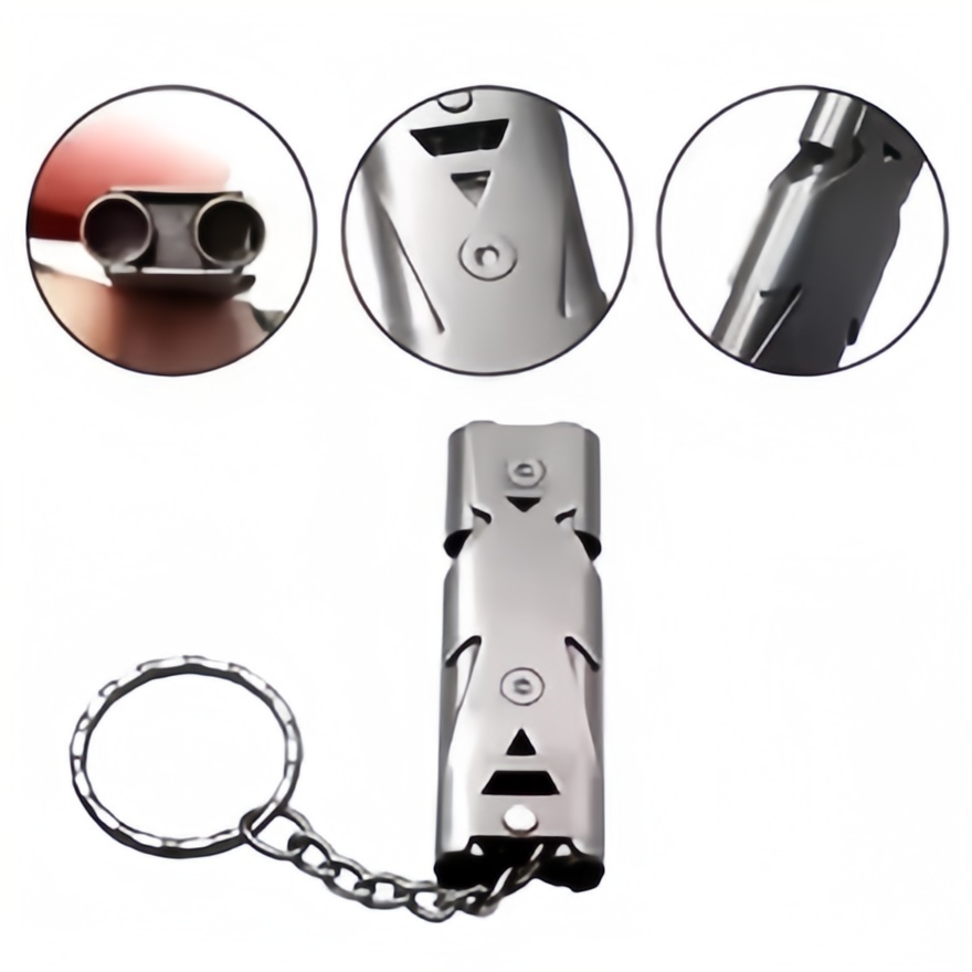 Survival Whistle Keychain–High - مراجعة Emergency Whistle Loud وسعره
