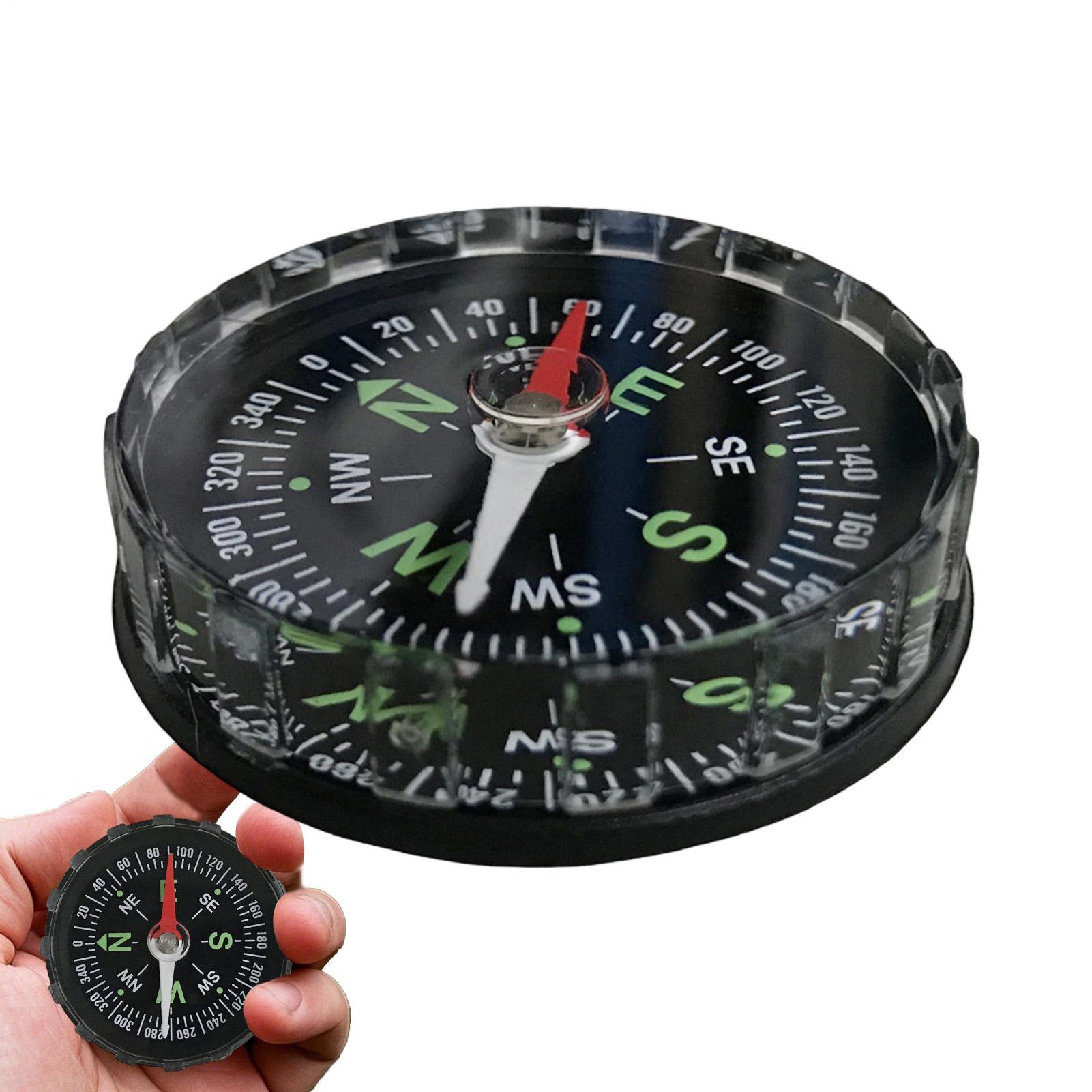 New Waterproof Hiking Compass, - مراجعة Compass Lensatic وسعره