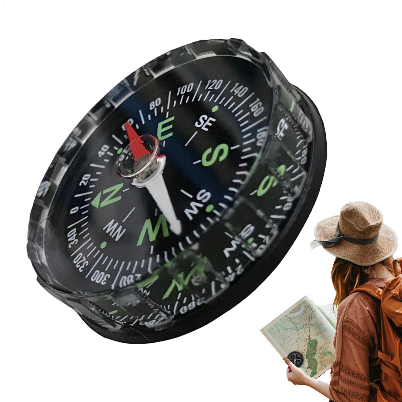 New Waterproof Hiking Compass, - مراجعة Compass Lensatic وسعره