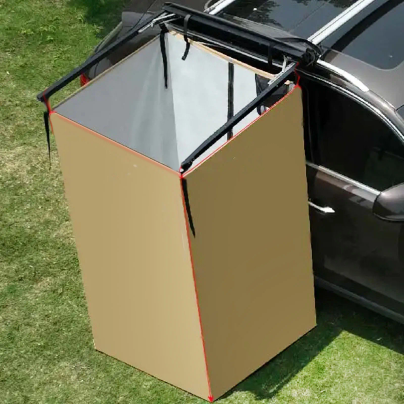 Car Side Shower Tent Waterproo - مراجعة Emergency Mylar Tent وسعره