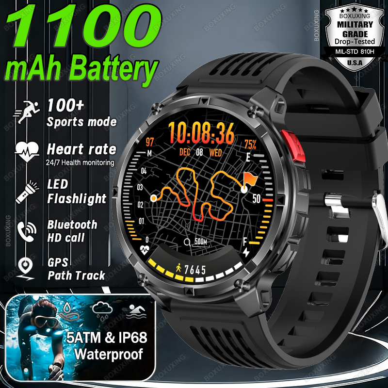 New Military Grade 1100mAh Bat - مراجعة Compass Lensatic وسعره