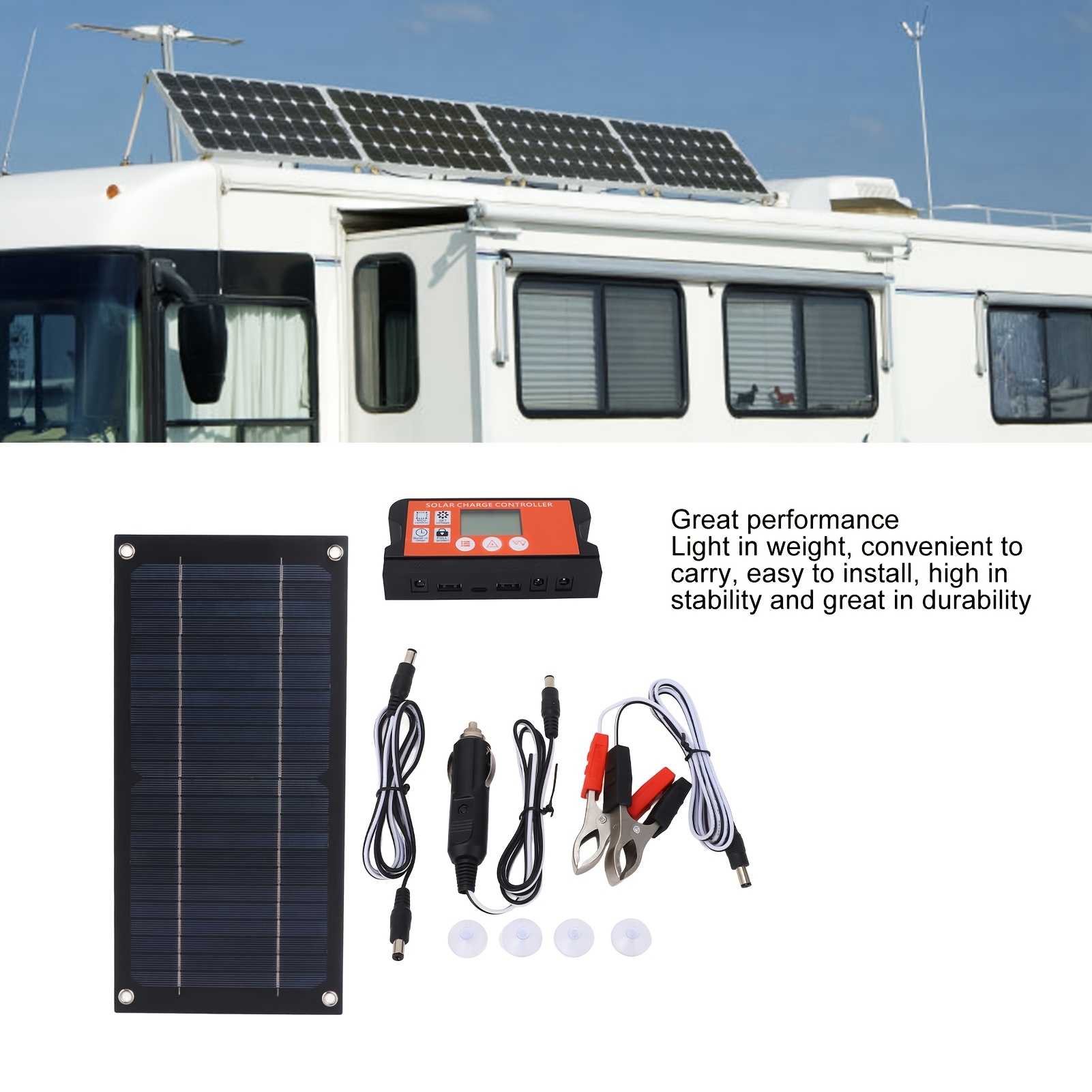 2026 New 18V 100A Solar Panel  - مراجعة Solar Emergency Charger وسعره