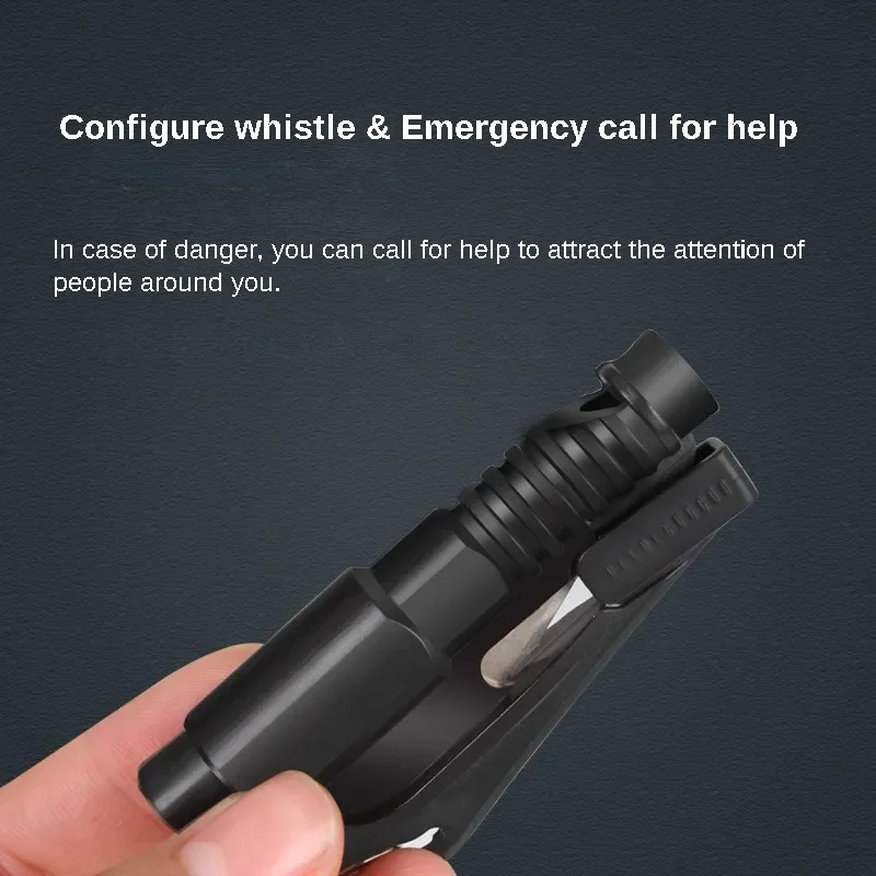 Safety Hammer Car Escape Tool  - مراجعة Rescue Rope Throw وسعره
