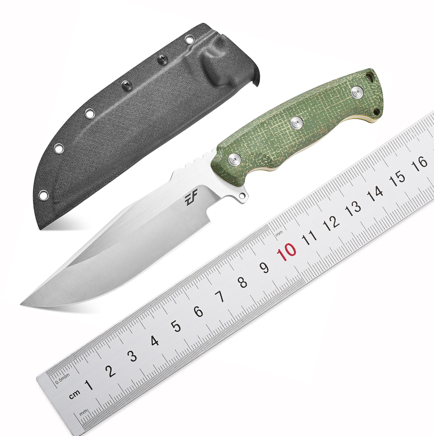 Eafengrow EF164 Fixed Blade Kn - مراجعة Bushcraft Knife Fixed وسعره
