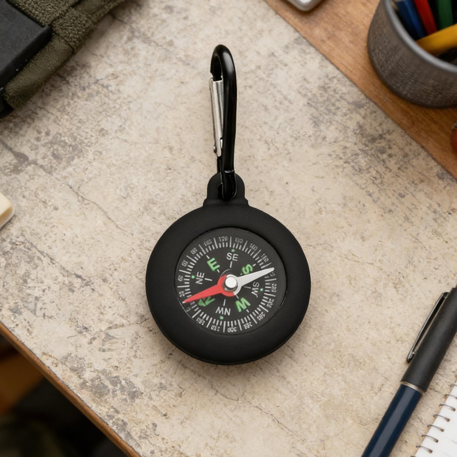 mini Compass for Hiking Compac - مراجعة Compass Lensatic وسعره