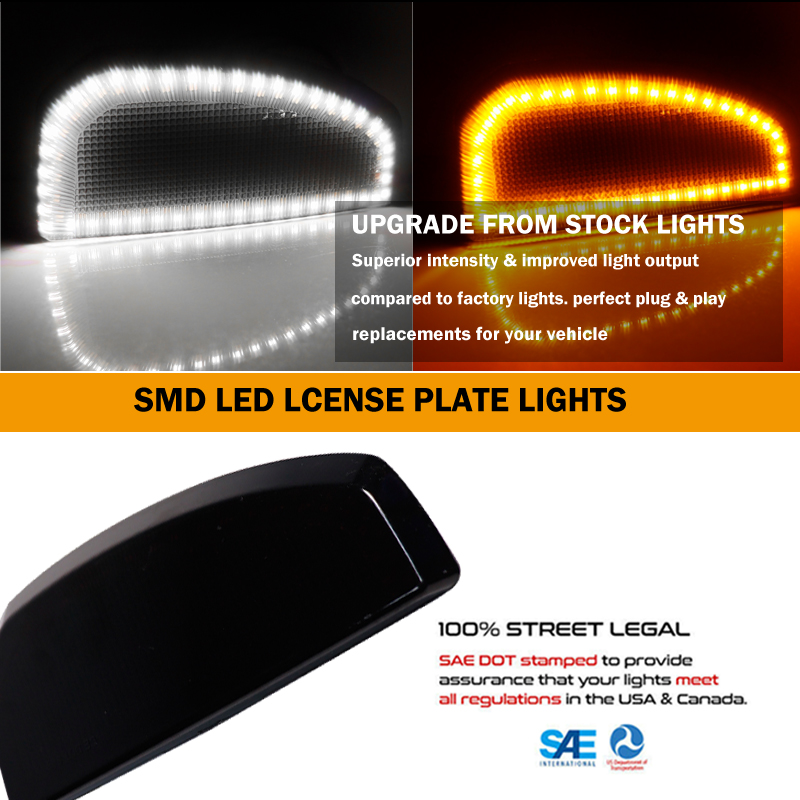 2pcs Switchback LED Side Mirro - مراجعة Signal Panel Orange وسعره