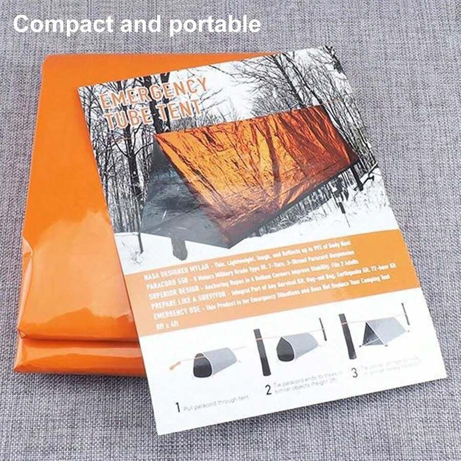 Portable Emergency Pyramid Ten - مراجعة Survival Blanket Reflective وسعره