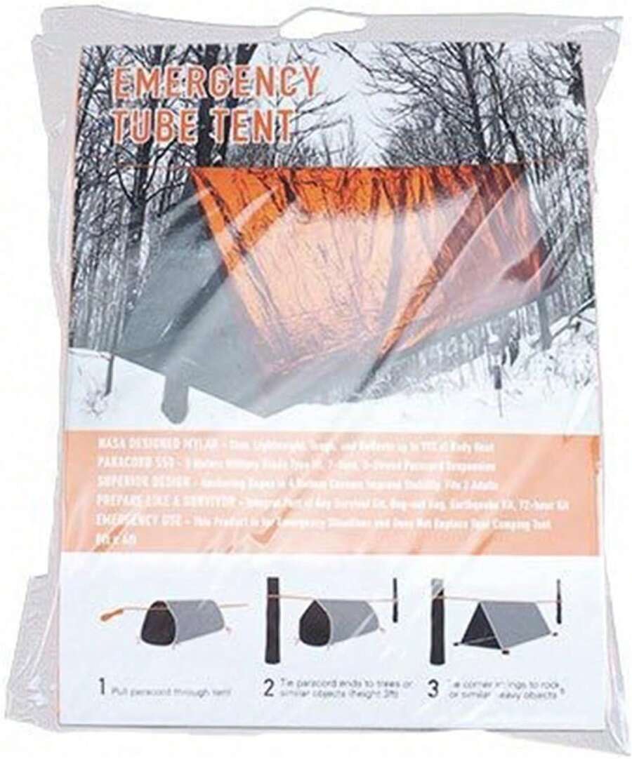 Portable Emergency Pyramid Ten - مراجعة Survival Blanket Reflective وسعره