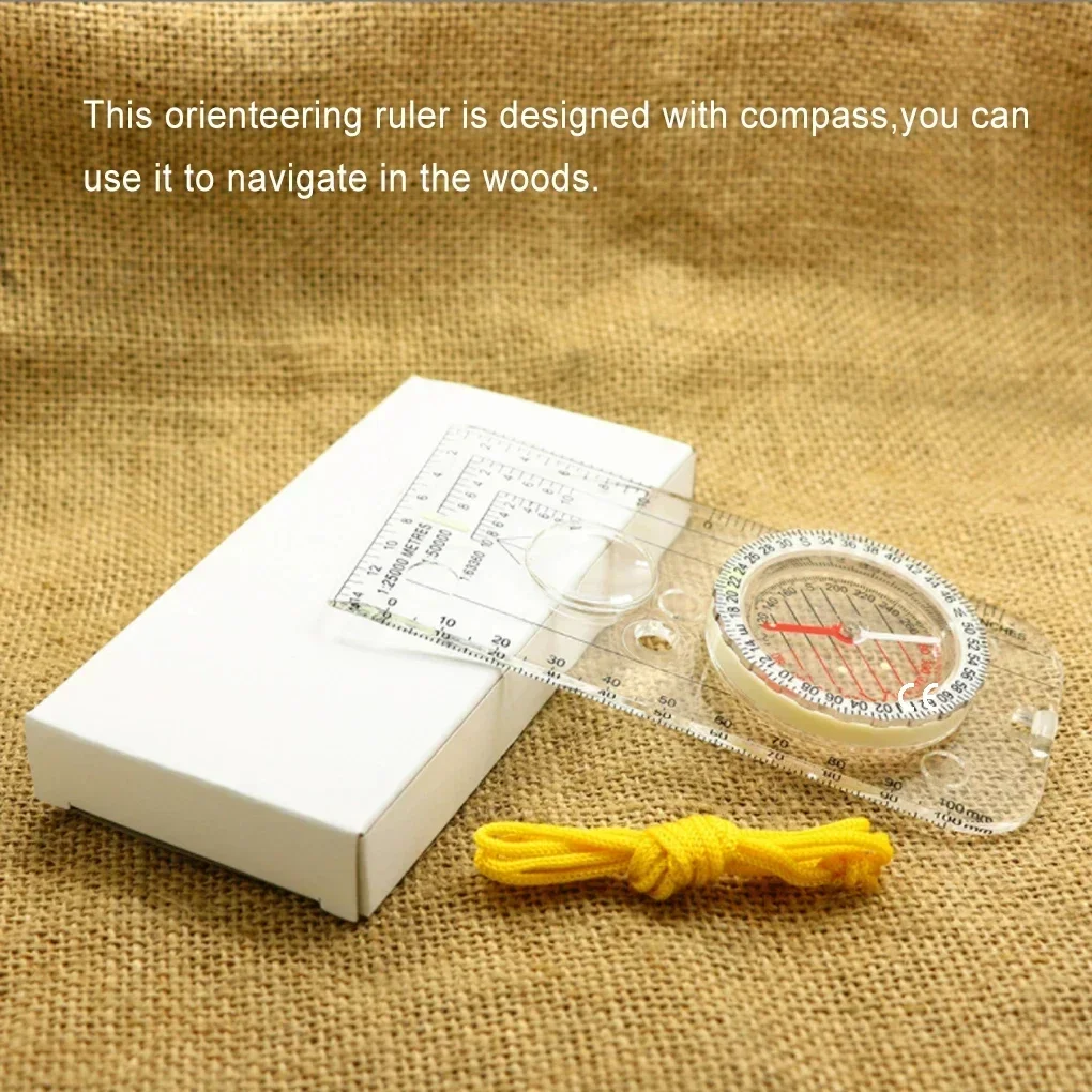 Compass Navigation Map Ruler R - مراجعة Compass Lensatic وسعره