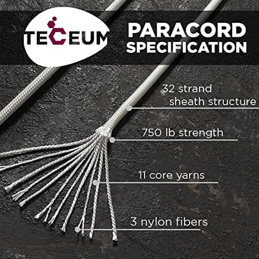 Reflective Paracord Rope 1000  - مراجعة Para Cord 1000Ft وسعره