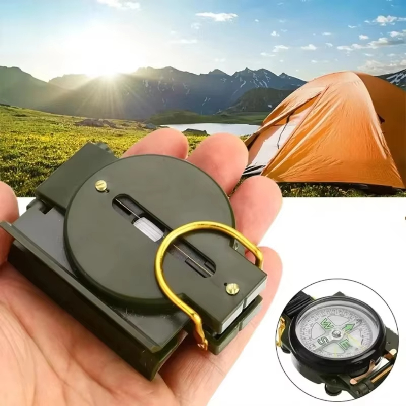 Outdoor Survival Compass Multi - مراجعة Compass Lensatic وسعره