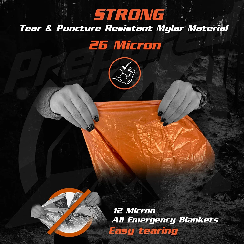 LIFE poncho Emergency Survival - مراجعة Survival Blanket Reflective وسعره