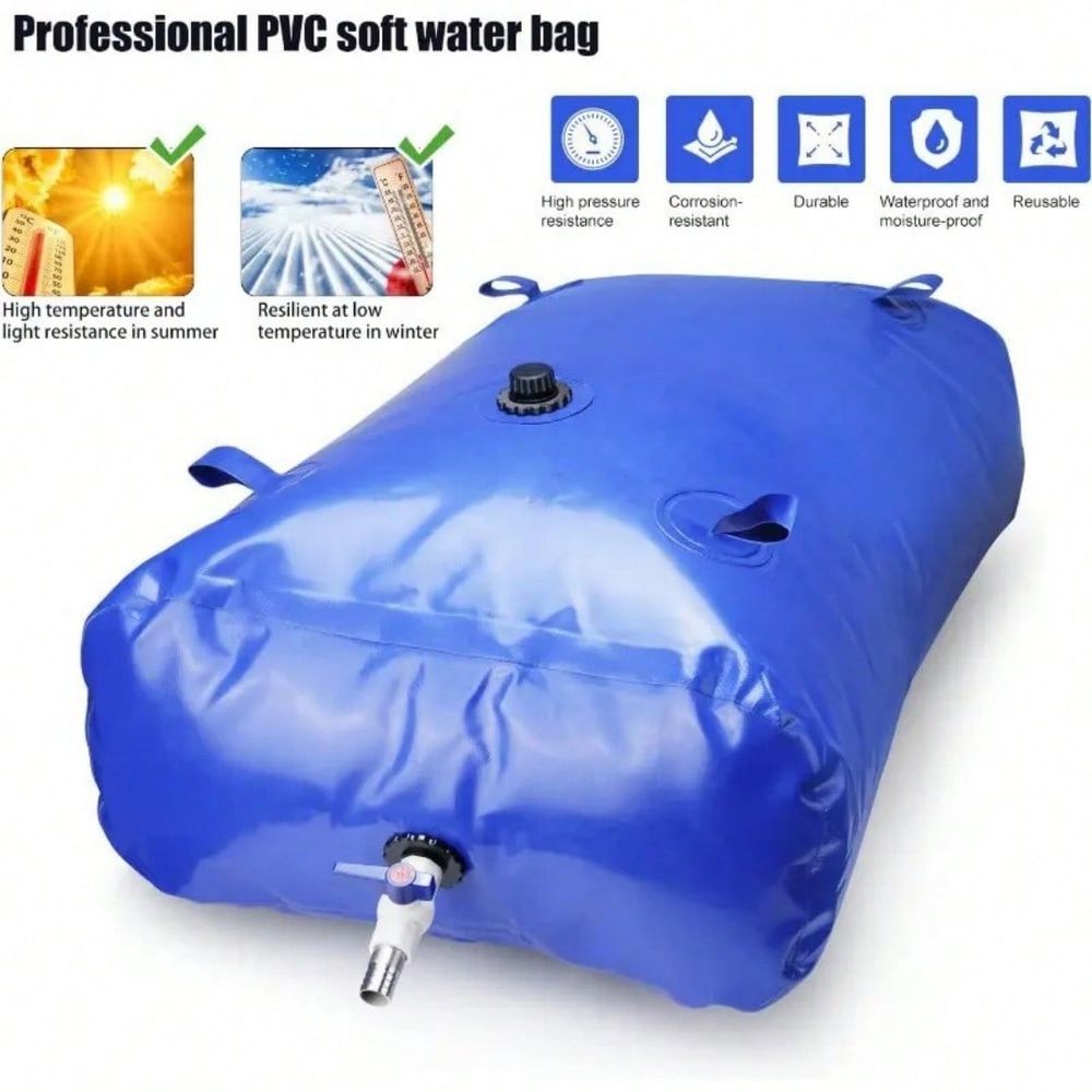 Large Collapsible Water Tank F - مراجعة Water Bag Collapsible وسعره