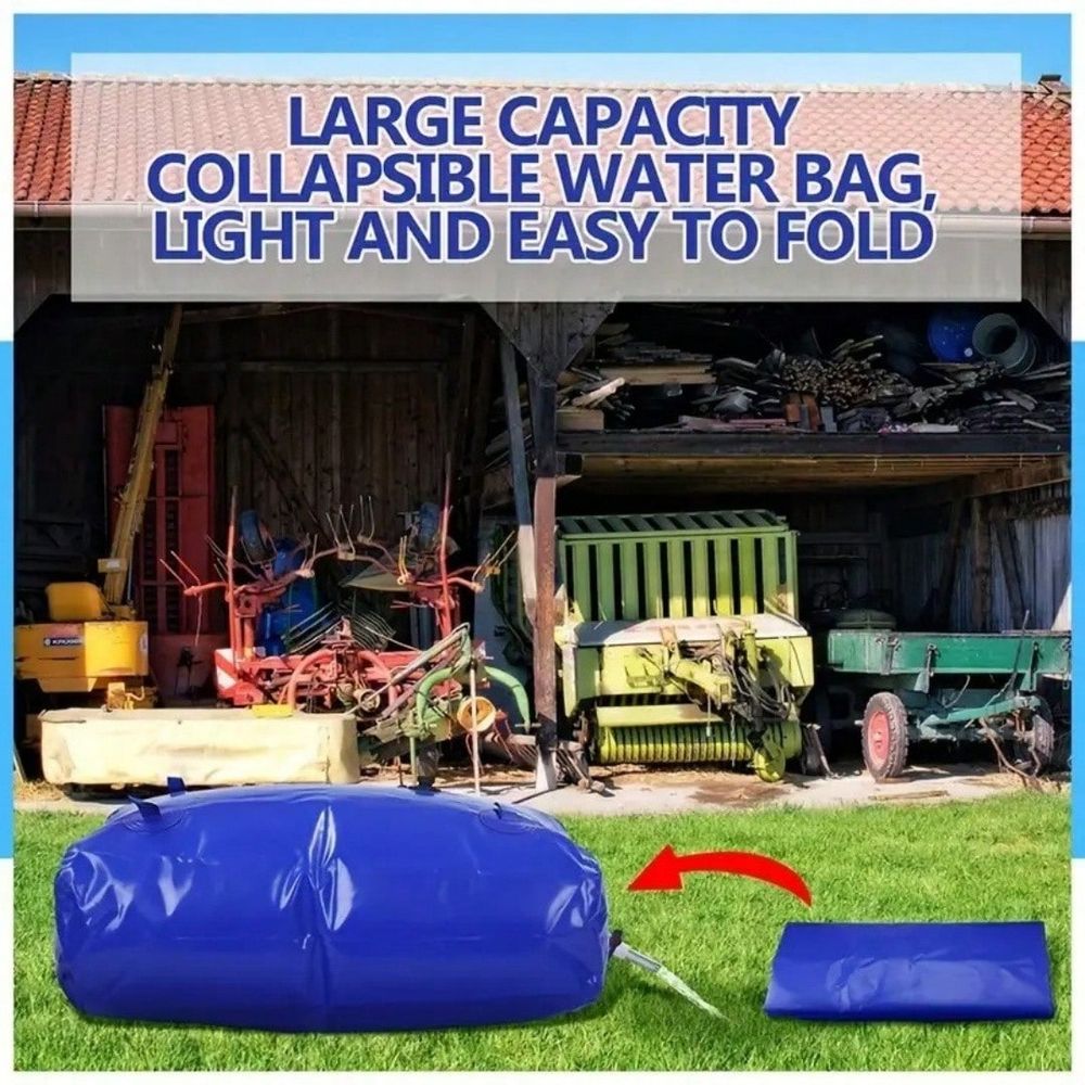 Large Collapsible Water Tank F - مراجعة Water Bag Collapsible وسعره