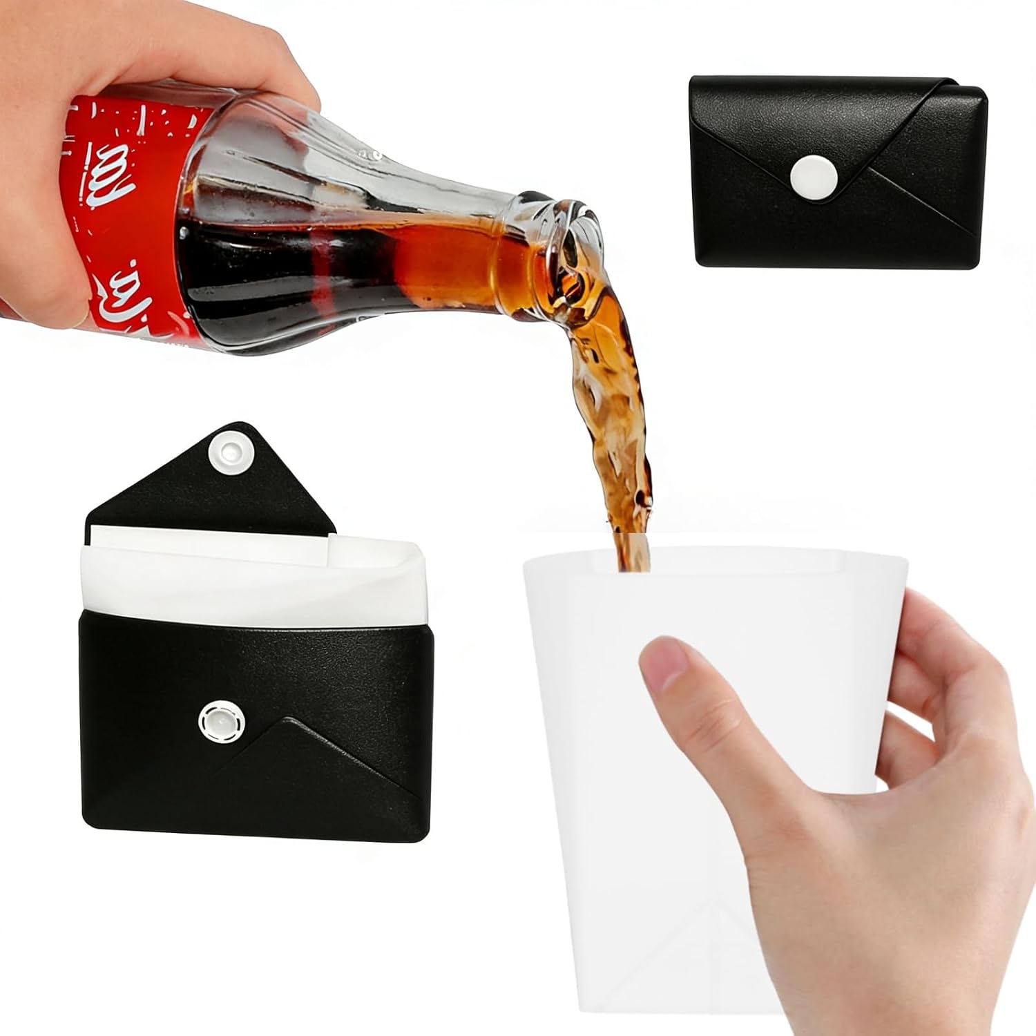 Silicone Collapsible Travel Cu - مراجعة Water Bag Collapsible وسعره