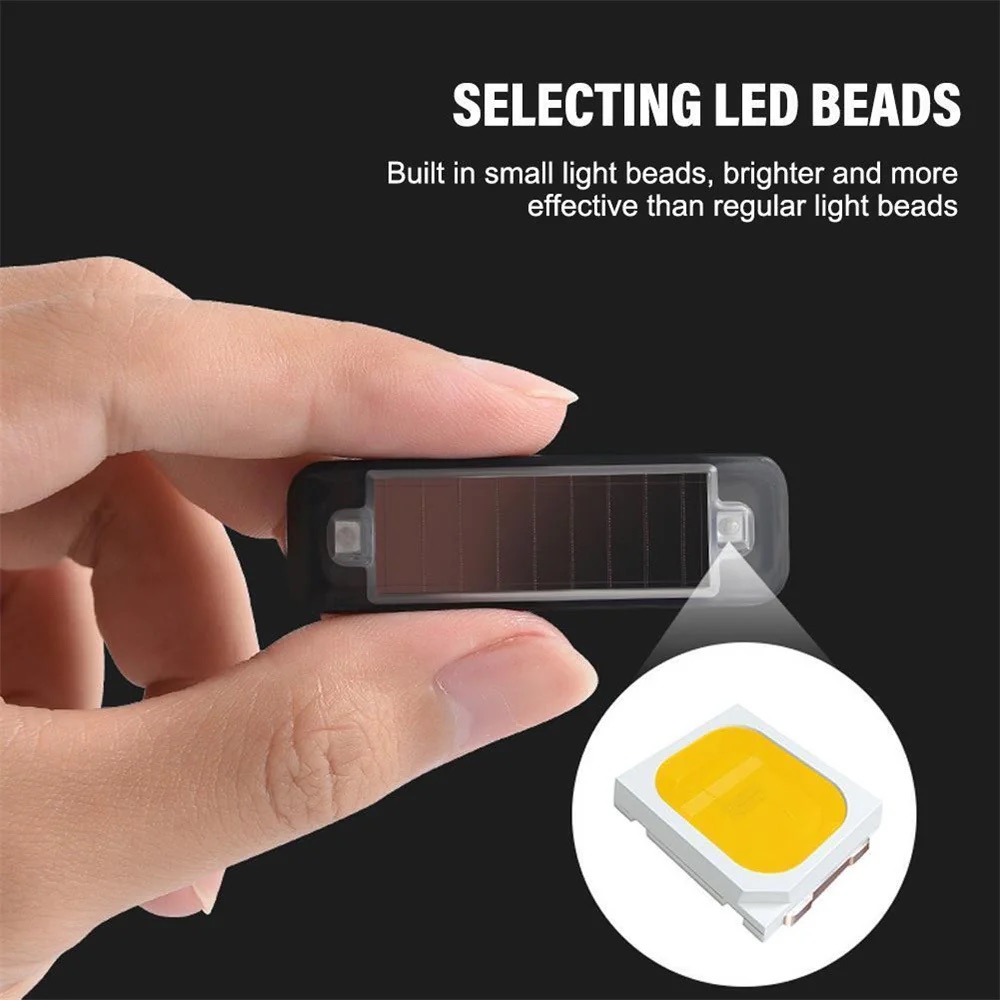 Mini LED Solar Power Car Warni - مراجعة Sos Light Strobe وسعره