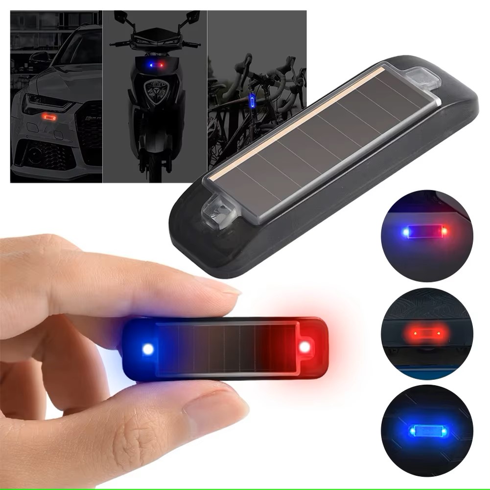 Mini LED Solar Power Car Warni - مراجعة Sos Light Strobe وسعره