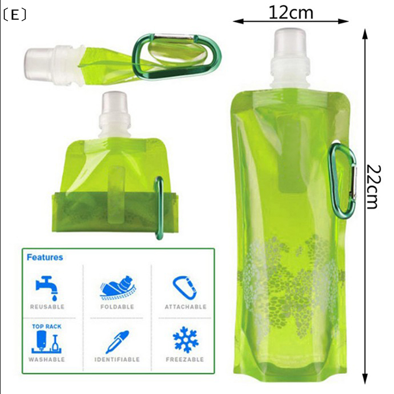〔E〕1Pc Cups Bag Folding Plasti - مراجعة Water Bag Collapsible وسعره